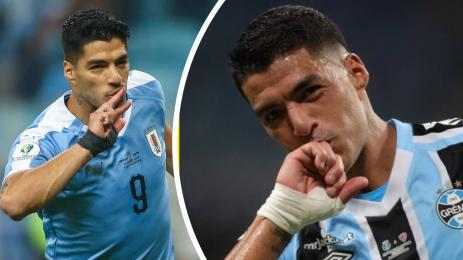 Луис Суарес Гремио Уругвай