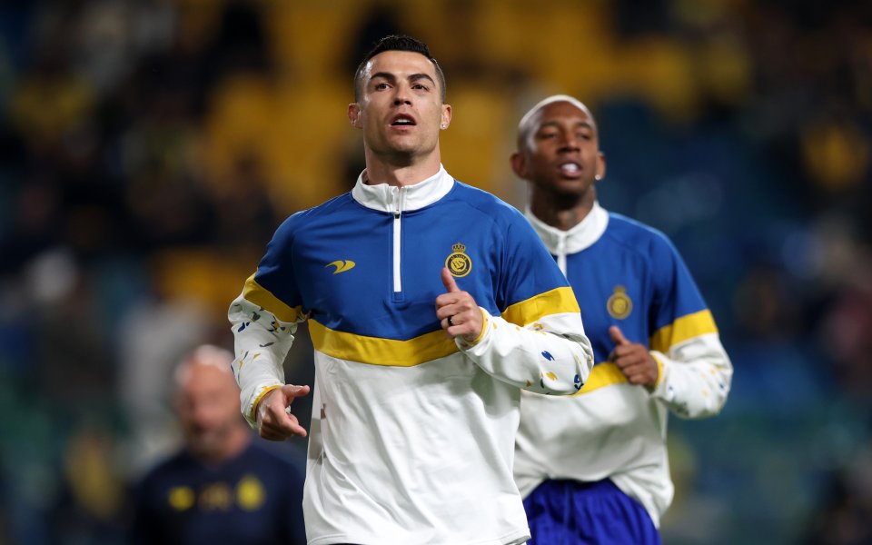 Синът на Кристиано Роналдо в Саудитска Арабия тренира с 2