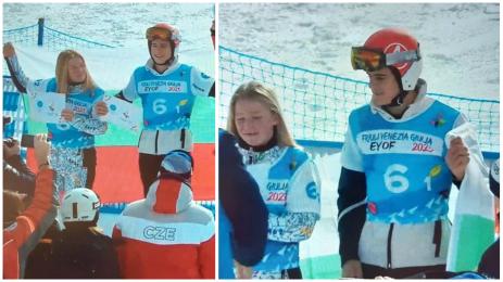 сноуборд Италия Тервел Замфиров и Андреа Коцинова