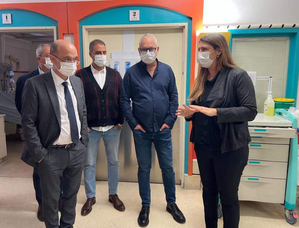  Здравният министър с посещаване в Израел 