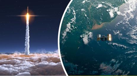 космос ракета сателит