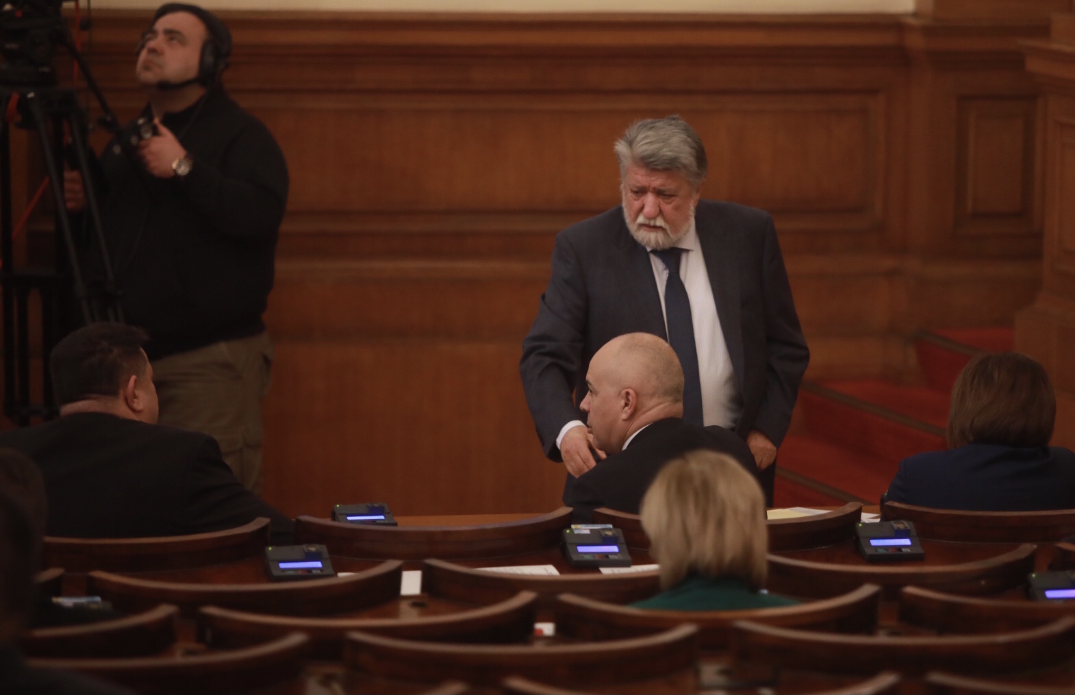 <p>Пленарно заседание на Народното събрание</p>