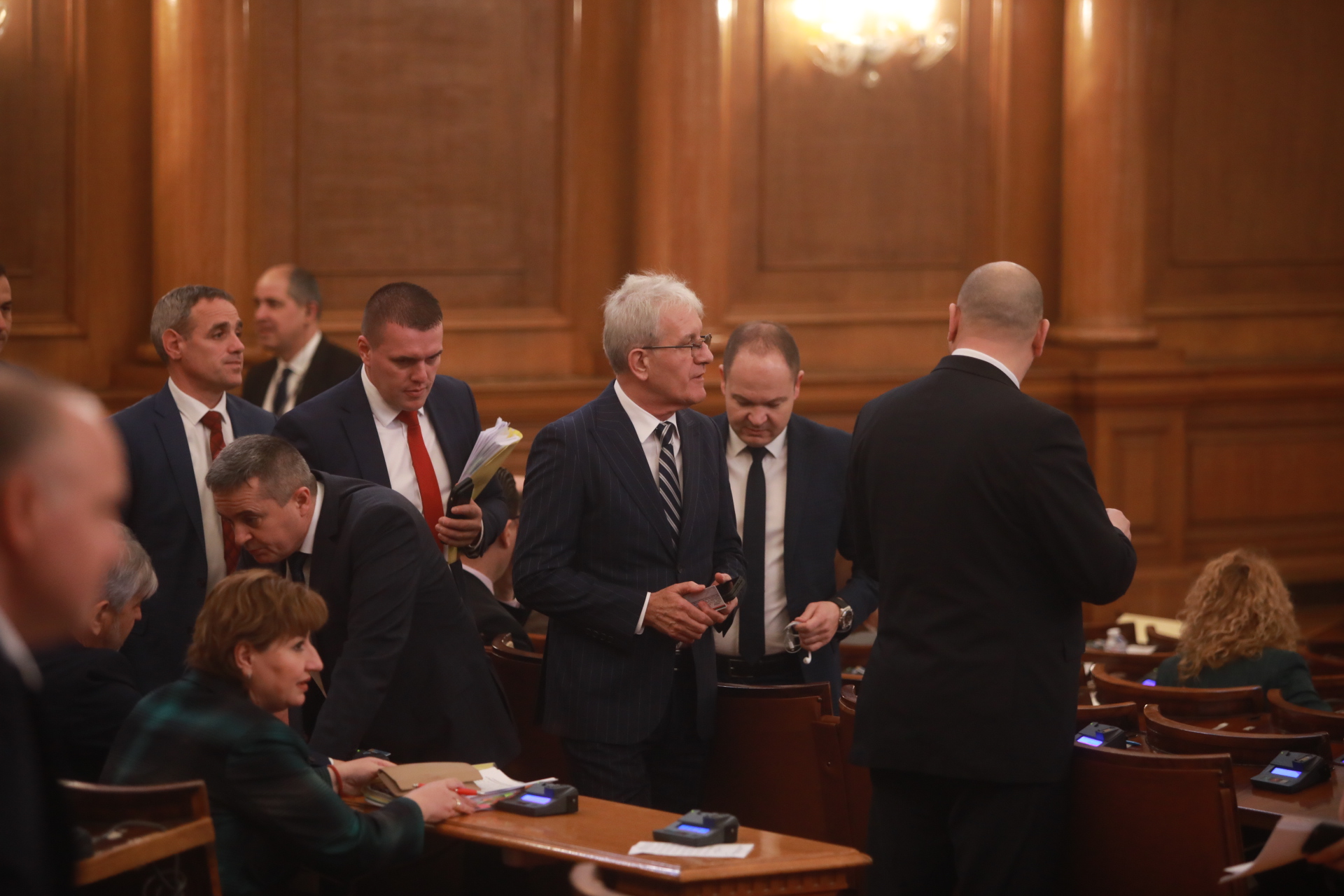 <p>Пленарно заседание на Народното събрание</p>