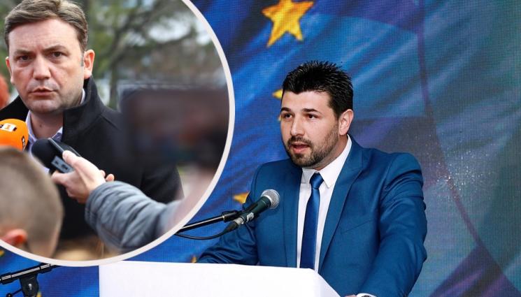 Петър Колев - Журналистът и активист в Северна Македония Петър Колев пред