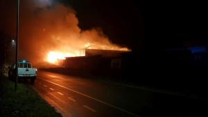 Бивша дискотека изгоря в Бургас   ОД на МВР Бургас Сигналът за