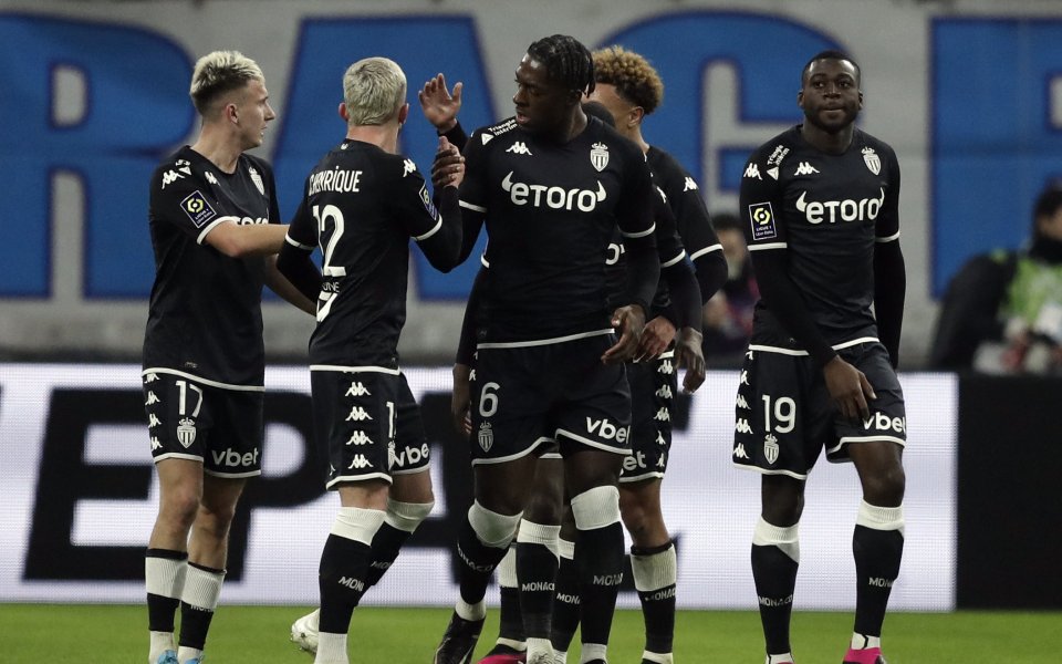 Олимпик Марсилия и Монако играят при  в дербито от 20-ия