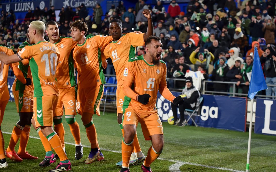 Реал Бетис постигна важен успех в гостуването си на Хетафе