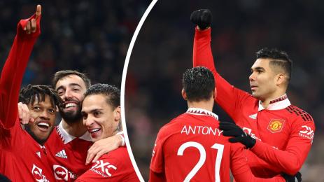 Каземиро Манчестър Юнайтед Рединг Фред