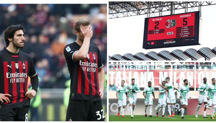 Футбол - Милан сдаде титлата в Италия