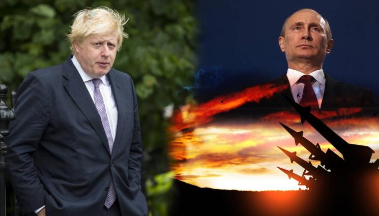 Путин - ВДИГНАЛ МУ МЕРНИКА: Путин заплашил да убие Борис Джонсън