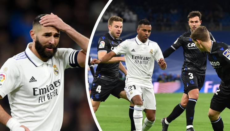 Реал Мадрид - Реал Мадрид с грешна стъпка в преследването на Барселона