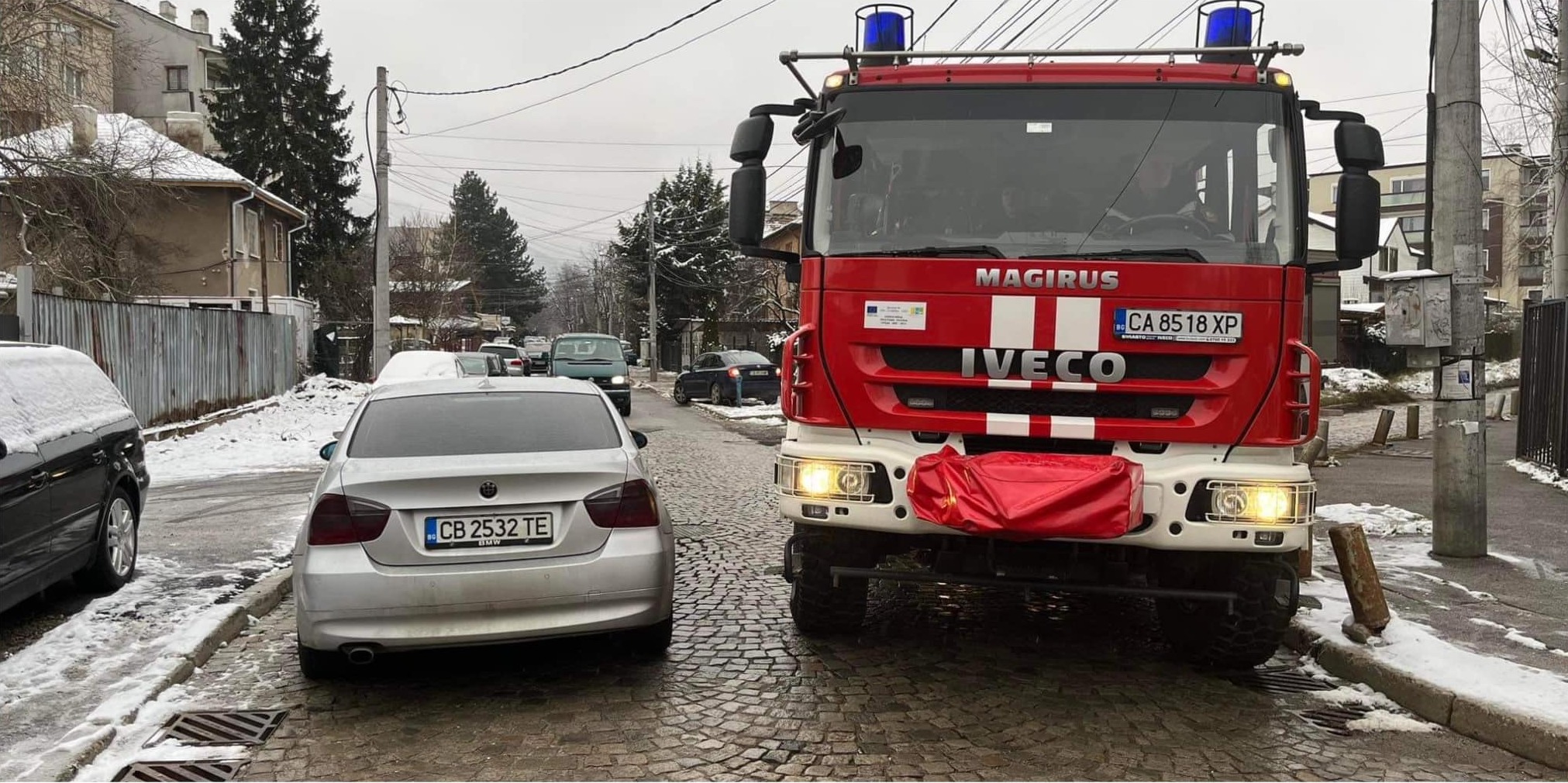 пожарна БМВ