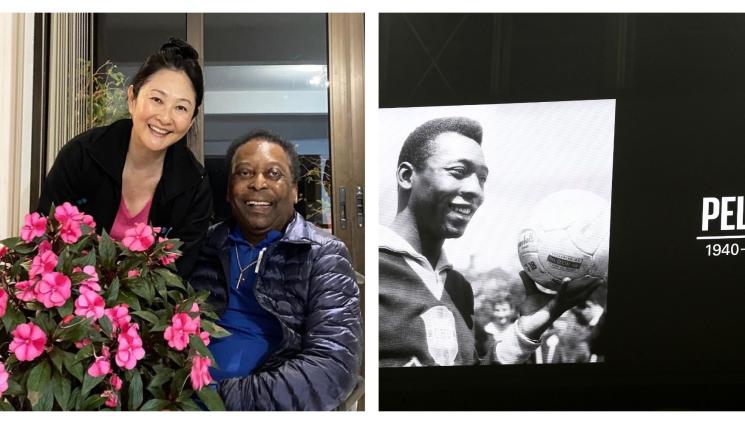 Пеле Марсия Аоки - Вдовицата на Пеле: Исках още няколко мига