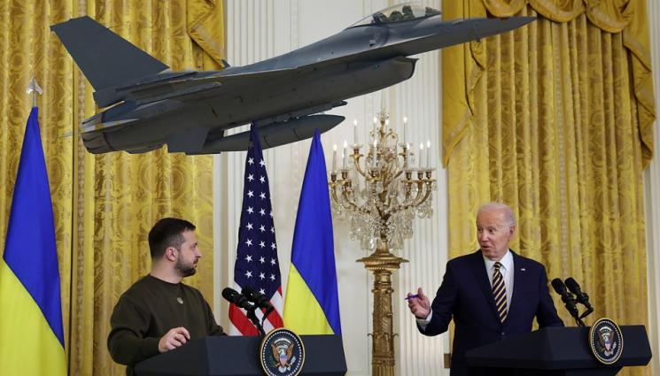 зеленски байдън ф 16 - БАЙДЪН ОТРЯЗА ЗЕЛЕНСКИ: САЩ няма да изпращат F-16 на Украйна
