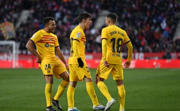 Младата звезда на Барселона Гави официално стана част от първия