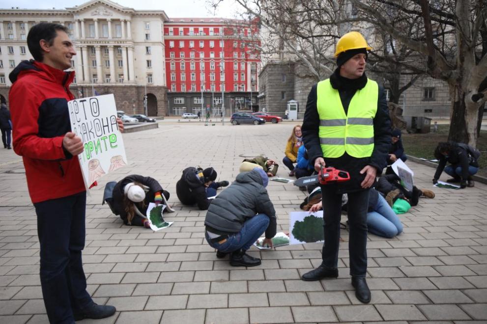  Екоактивисти флашмоб президенство 