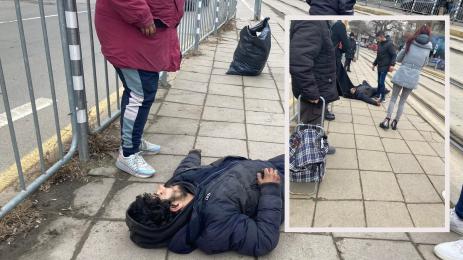 мъж подуяне