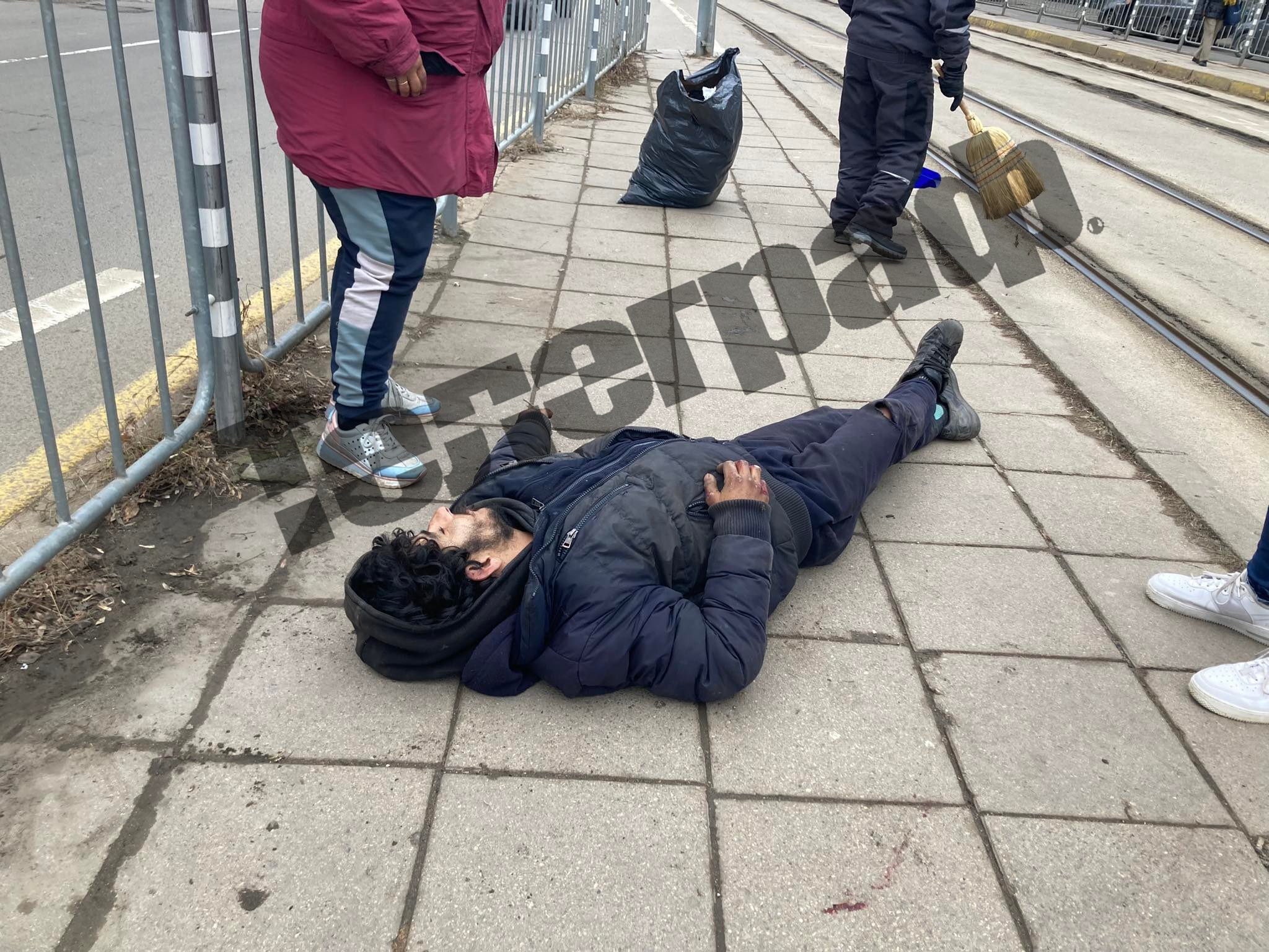 мъж подуяне