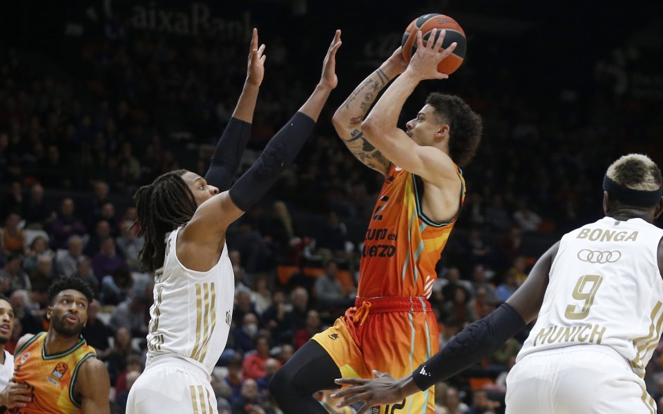 БК Валенсия - БК Байерн Мюнхен 82:73 / Евролига, 22-и кръг, 31.01.2023 г.