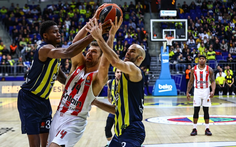 БК Фенербахче - БК Олимпиакос 73:93 / Евролига, 22-и кръг, 01.02.2023 г.