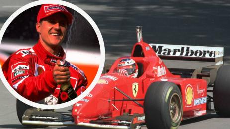 Шумахер Формула 1 болид