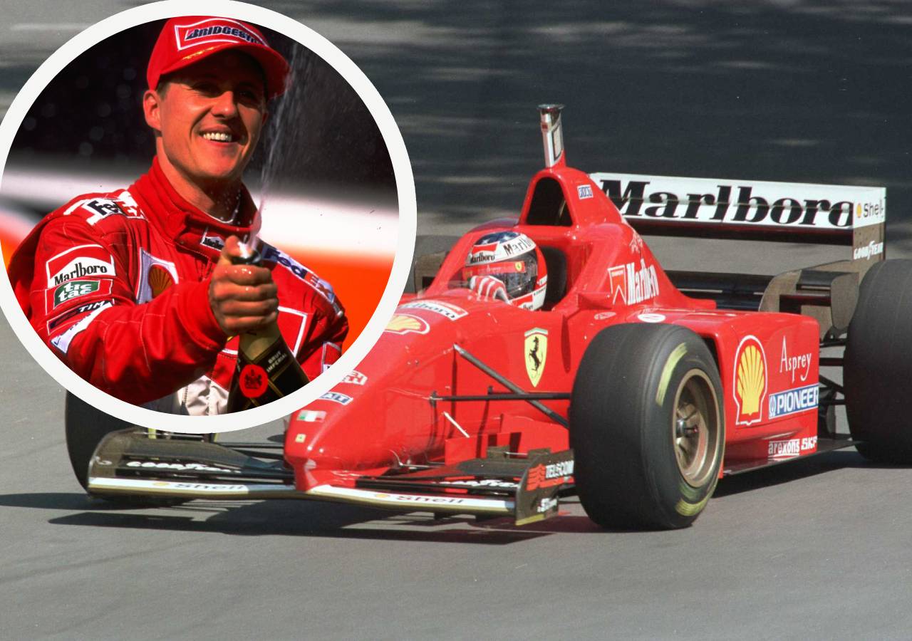 Шумахер Формула 1 болид