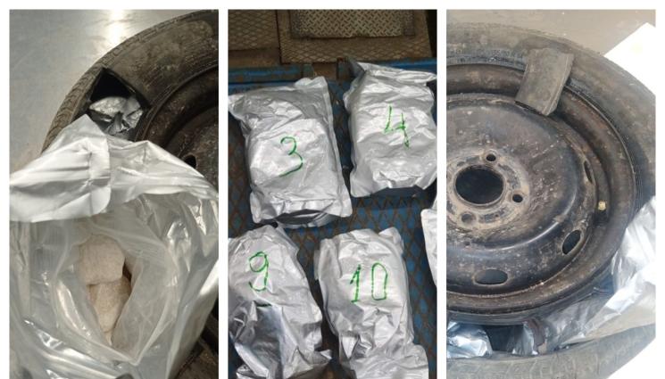 гума наркотици - РАЗКРИТИЕ: Хванаха наркотърговец с прекурсори в резервната гума