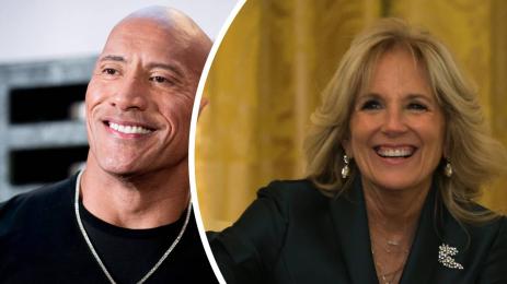 Дуейн Джонсън Джил Байдън