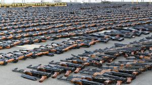 Конфискувани оръжия от Франция, изпратени на Йемен от Иран