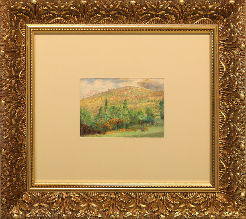 <p>ХРИСТО БЕРБЕРОВ (1875 &ndash; 1948)</p>

<p>Пролетен пейзаж, 20-те г. на ХХ в., гваш, картон</p>