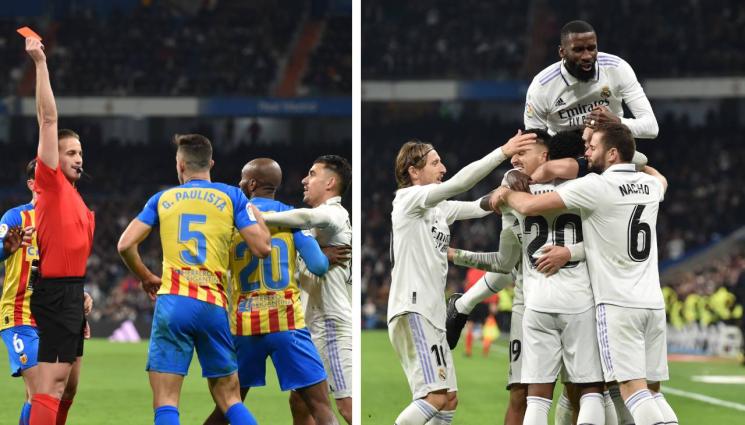 Реал Мадрид - Реал Мадрид би Валенсия за 2 минути, но даде свидна жертва