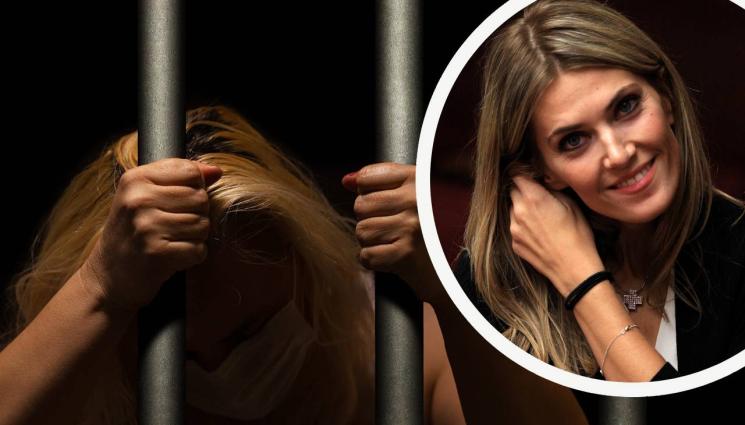 затвор Ева Кайли - БЕЗ ТЛЪСТА ЕВРОЗАПЛАТА: Ева Кайли припечелва 0,75 евро на час зад решетките