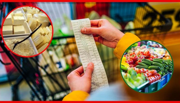 сирене зеленчуци - ПРОБИХА НИ ДЖОБА: Сирене и салата помпат сметката в магазина