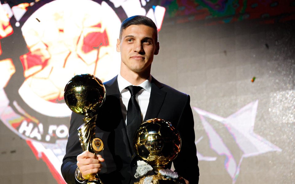 Избраният за футболист №1 на 2022-а година, Кирил Десподов, даде
