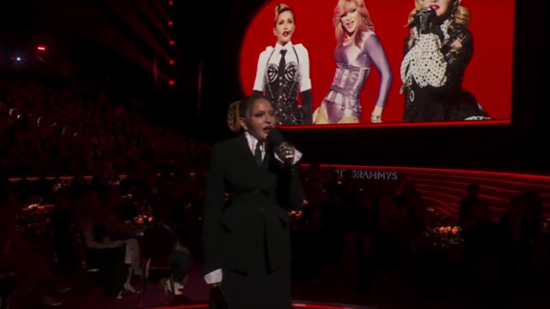 Madonna представи Kim Petras и Sam Smith на наградите Грами