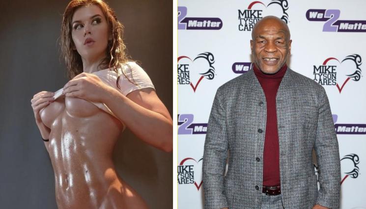 Софи Лариса Вайс Майк Тайсън - Фен моли мацка боец да му отхапе ухото