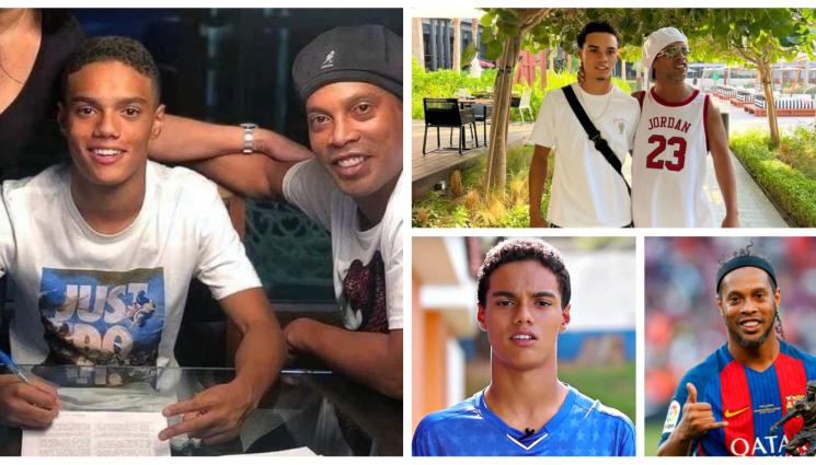 Роналдиньо - Синът на Роналдиньо подписа с отбор от Чемпиъншип