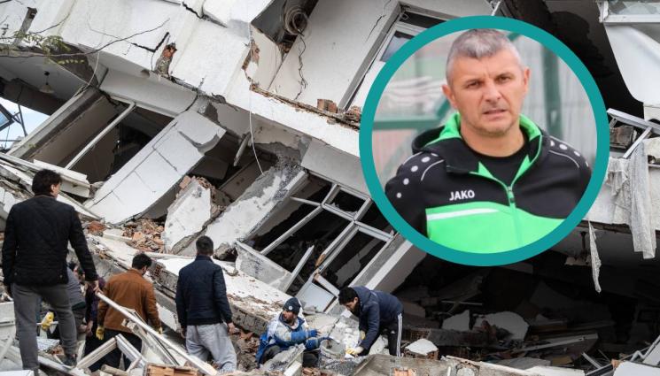 Здравко Лазаров - Бившият играч на Газиантеп Здравко Лазаров: Много ми е мъчно да гледам развалините