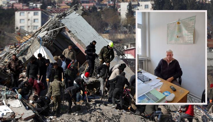 Димитър Стефанов - Доц. д-р инж. Димитър Стефанов oт БАН пред „Телеграф“: Трусовете сринаха сградите в Турция като в „сандвич“