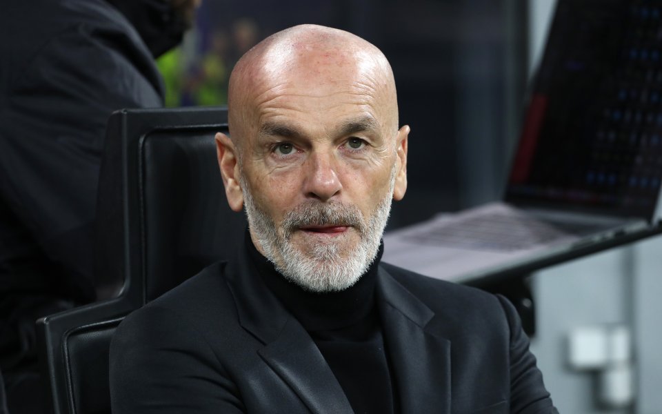 Наставникът на Милан – Стефано Пиоли, бе на върха на