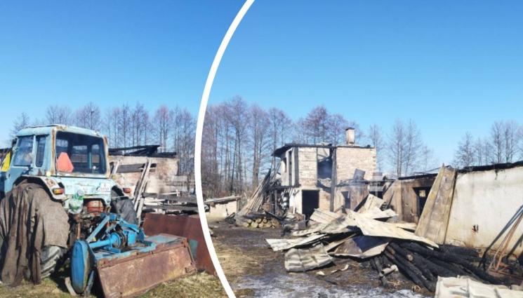 пожар - ТРАГЕДИЯ! Пазач загина при пожар във ферма