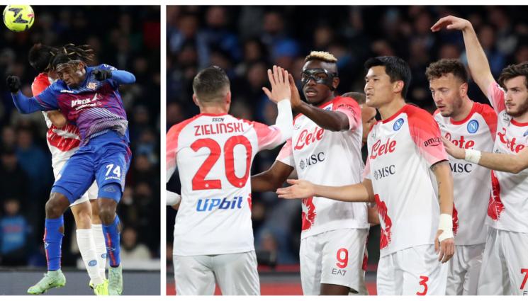 Наполи - Лидерът Наполи този път мина без проблеми през Кремонезе