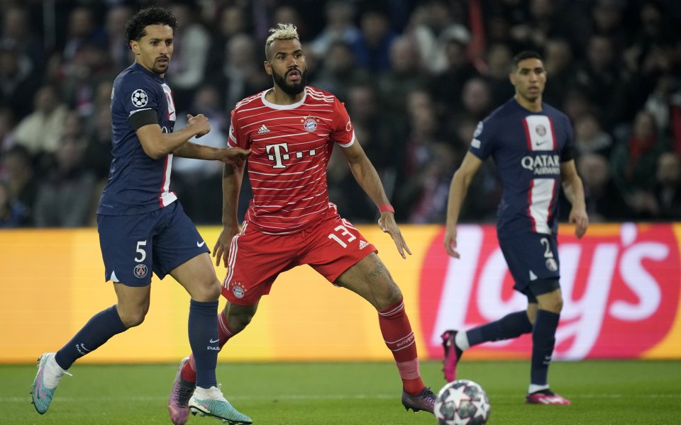 Пари Сен Жермен - Байерн Мюнхен 0:1 / Шампионска лига, 1/8-финал, първи мач, 14.02.2023 г. - БТА