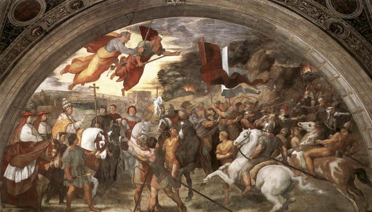 Свети Петър Свети Павел - ЧУДЕСА И ВЯРА: Папа Лъв спасил Рим от Атила