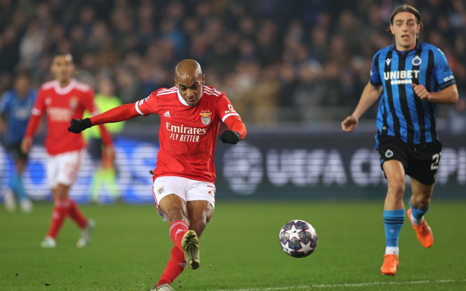 Брюж - Бенфика, Шампионска лига 1/8