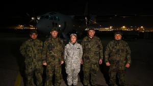 С полет на самолет Спартан България достави хуманитарна помощ за