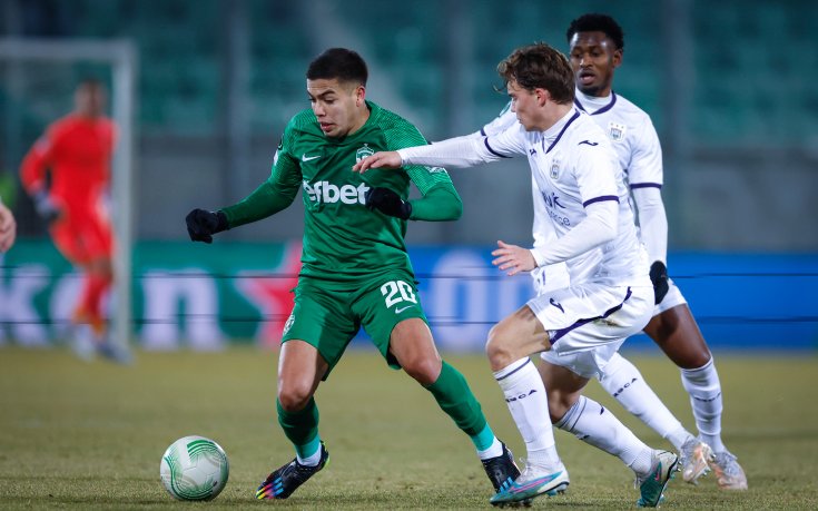 Лудогорец би Андерлехт и гледа по-уверено към реванша