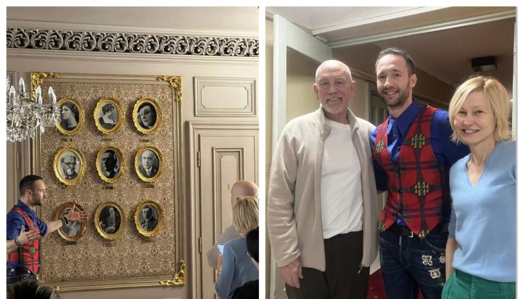 Джон Малкович Дарин Ангелов - Дарин разходи Джон Малкович в Народния