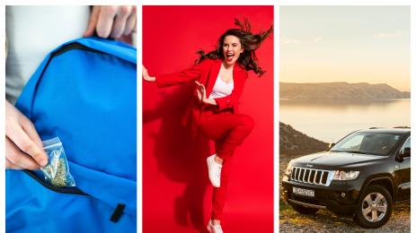 жена трева джип