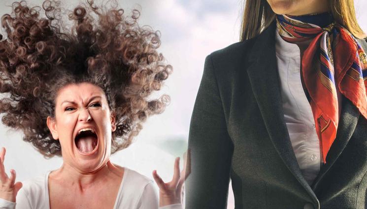 стюардеса - ЕКШЪН В НЕБЕТО: Дрогирана побърка цял самолет, усмириха я със свински опашки (ВИДЕО)